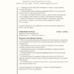 federal veteran resume example 3