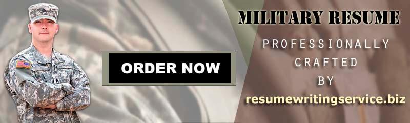 order military resume now